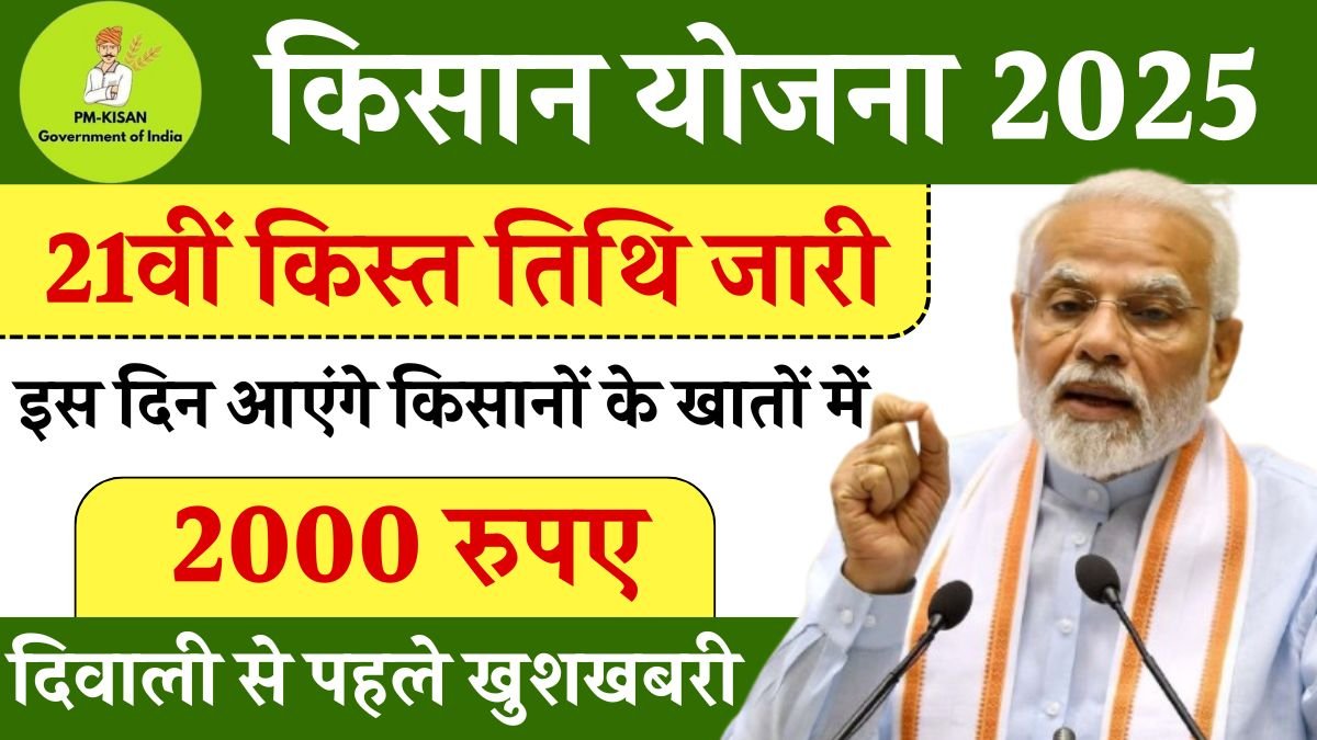 PM Kisan Yojana 21th Installment