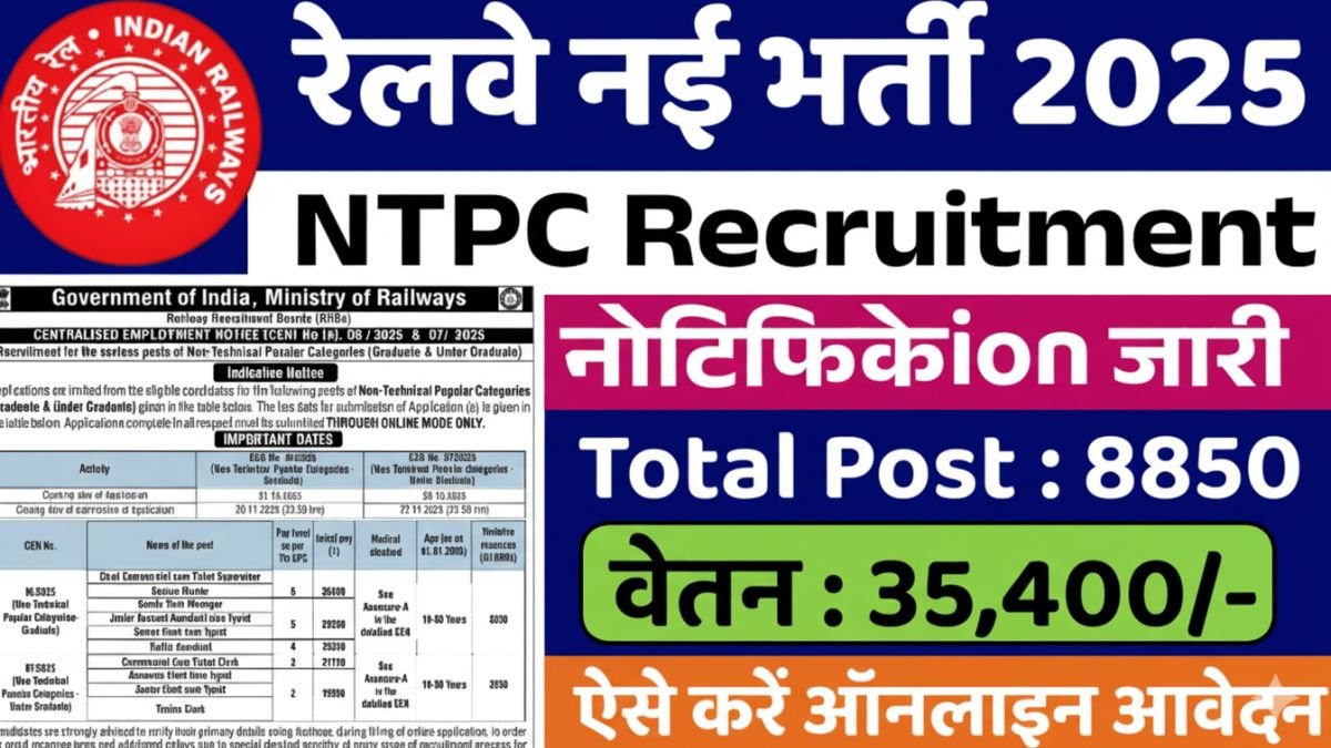 Railway New Vacancy